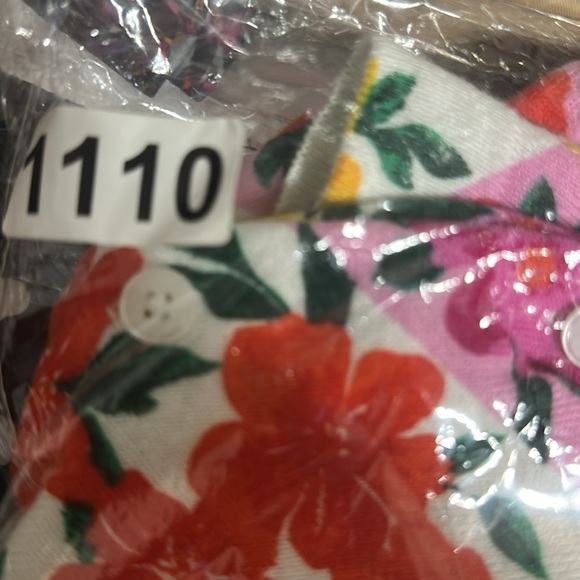 Isaac Mizrahi Women’s Cardigan M/L Knit Floral Button Front Multicolor - Picture 9 of 9